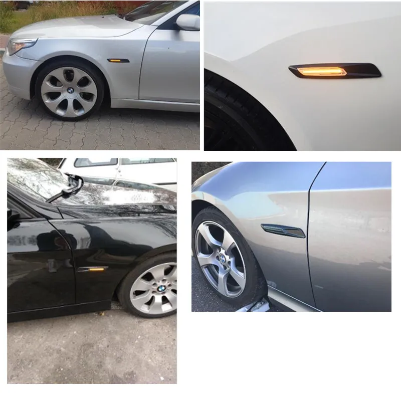 2 шт. светодиодные боковые габаритные огни для BMW E60 E61 E81 E82 E88 E90 E91 E92 E93