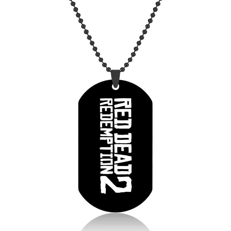 Ожерелье с подвеской Red Dead 2 из металлического сплава | Украшения и аксессуары