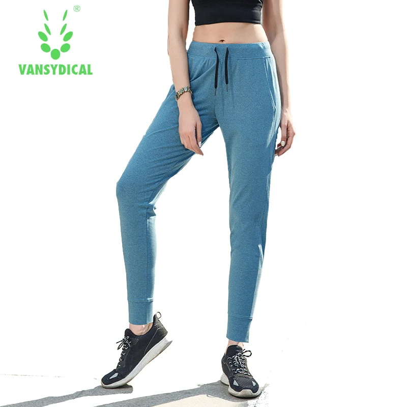 Женские штаны для бега спортивные свободные йоги фитнеса бега|running trousers|sport