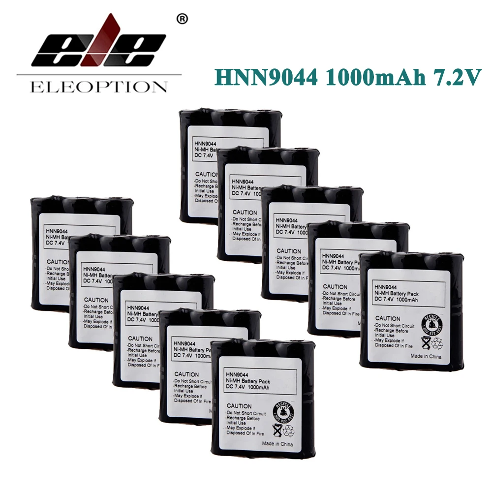 ELEOPTION 10 шт. оптовая продажа 1000 мАч 7 4 в Ni MH HNN9044AR HNN9056AR Аккумулятор для радиостанций