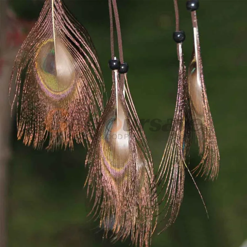 Ловец снов перо павлина настенный орнамент украшения 22 &quotдлинный | Дом и сад