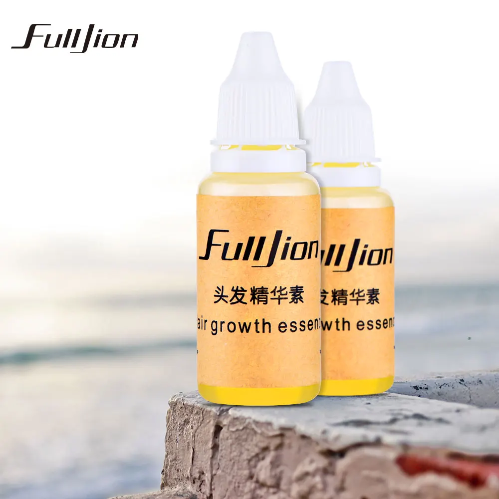 Fulljion Hair Growth Essence Loss Liquid 20ml damage hair repair treatment Dense Grow Fast Restoration Pilatory Ginger | Красота и