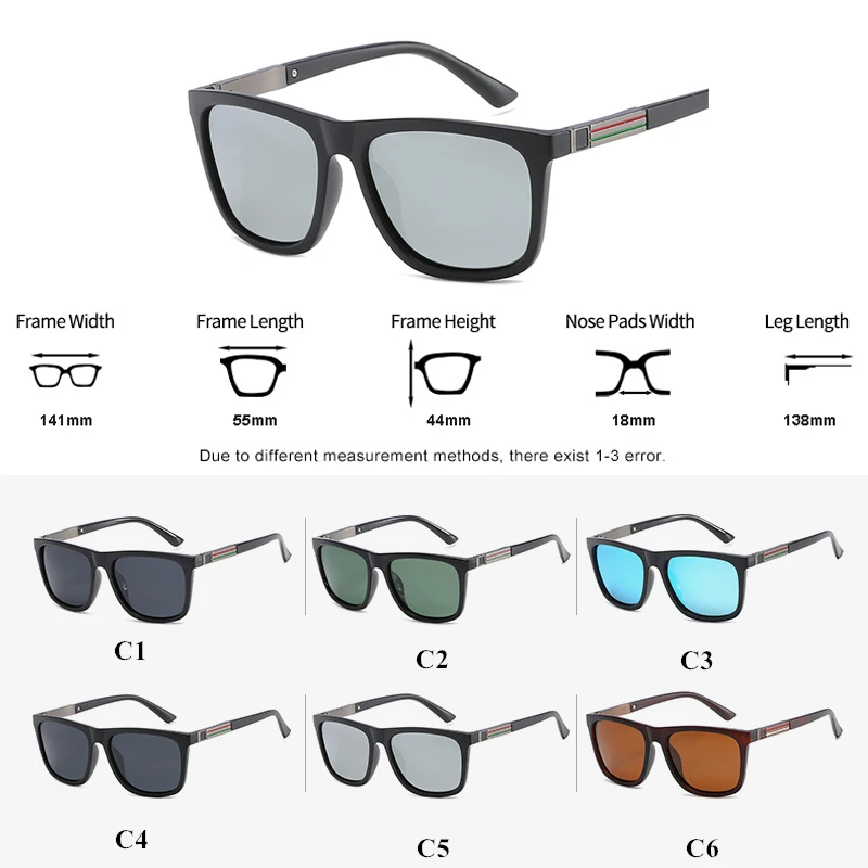 

High Quality Polarized Sunglasses for Men 2019 New Fashion Brand Designer Sun Glasses For Driving Fishing UV400 Eyewear PM0048