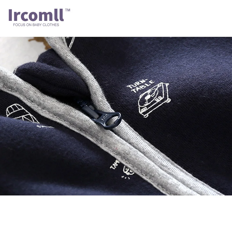 Ircomll новейшая Высококачественная детская одежда свитшоты с капюшоном хлопковые