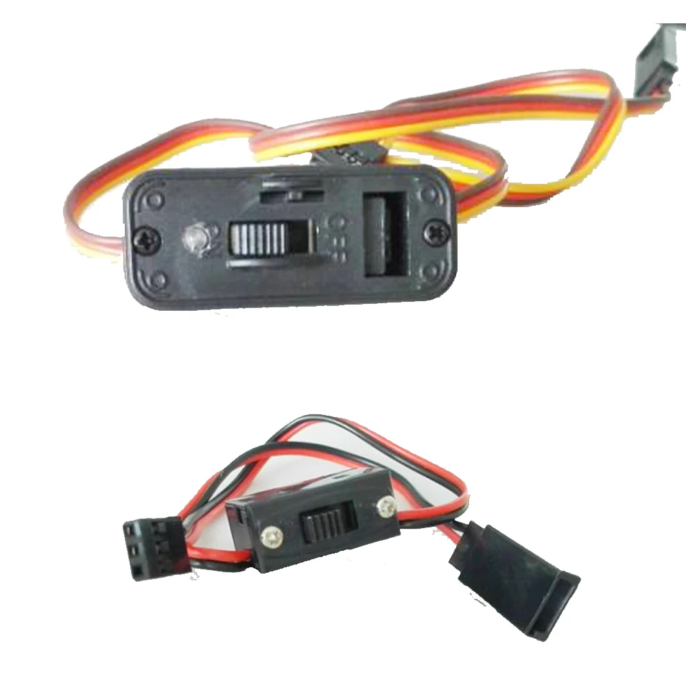 

Wholesale 10pcs Power on/off switch JST JR Connector Receiver Switch male female For RC Boat Car Flight two way
