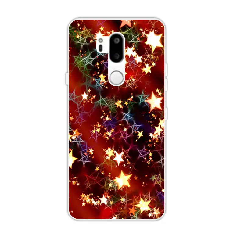 Силиконовые чехлы для Coque LG G7 задняя крышка 6 1 "Мягкий Роскошный ТПУ Fundas ThinQ