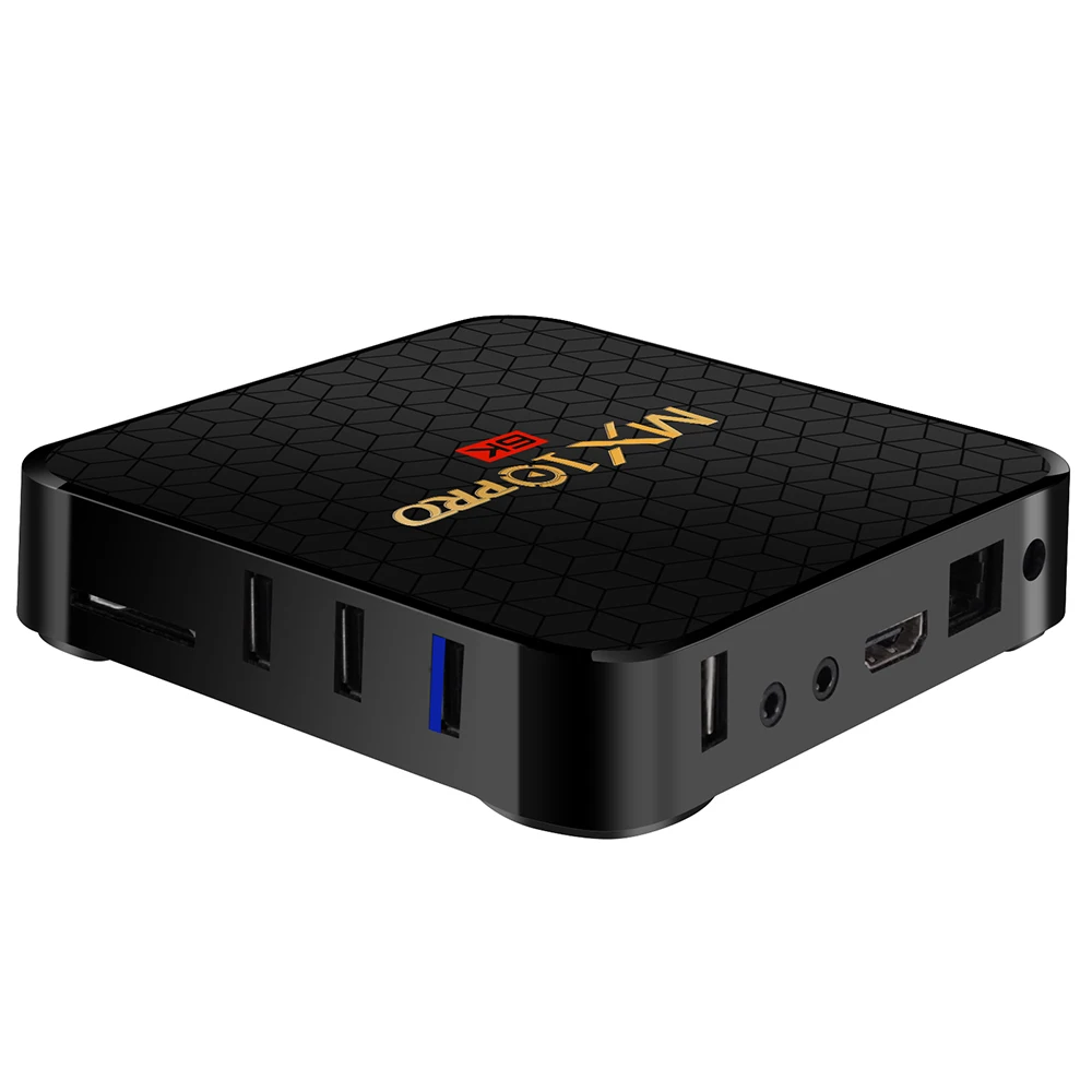 MX10 Pro Smart TV Box Android 9.0 Allwinner H6 Quad Core 4GB 32GB 64GB 2.4G WiFi USB3.0 Support 6K*4K H.265 Set Top | Электроника