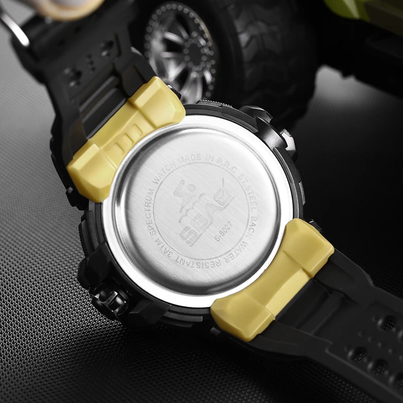 Top Brand Men Watch Male Dual Display Multi-Functional Military Electronic Watches Waterproof Clock Reloj Hombre 2018 | Наручные часы