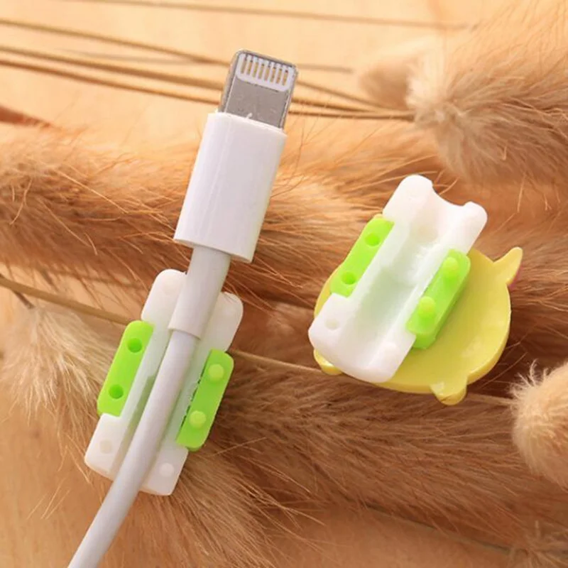 Настольный CartoonHome офисный usb-кабель для хранения, устройство для сматывания кабеля, органайзер, держатель для телефона, линия передачи данных, защитная крышка, стойка для хранения