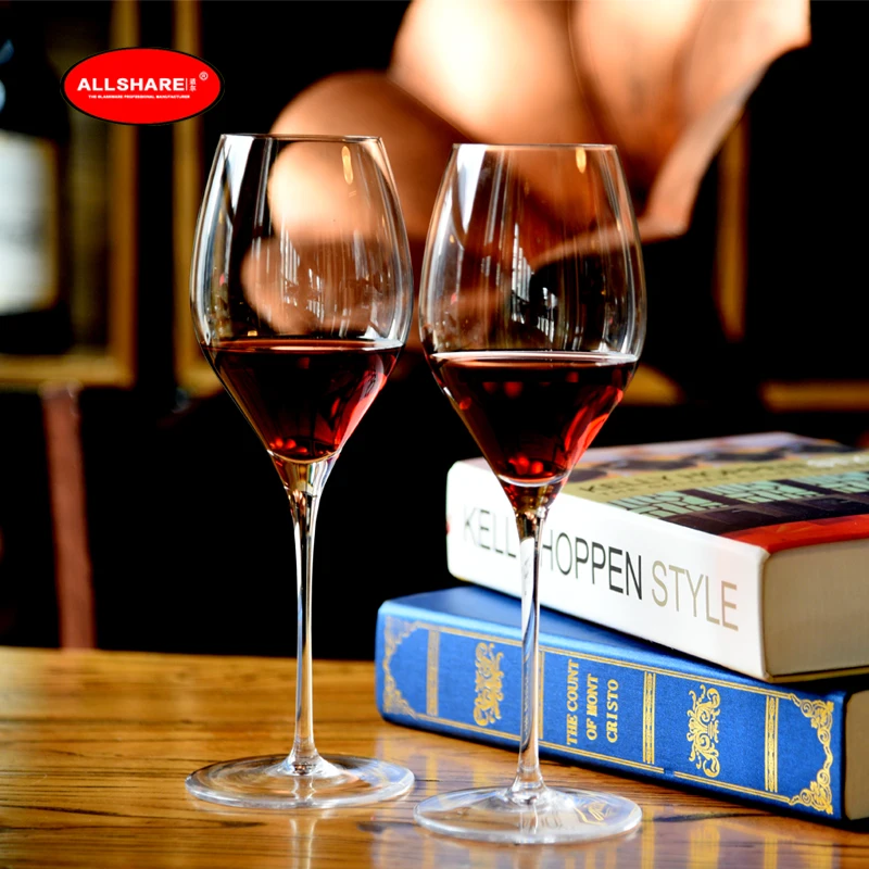 Бесплатная доставка набор из 2 высококачественных бессвинцовых бокалов для