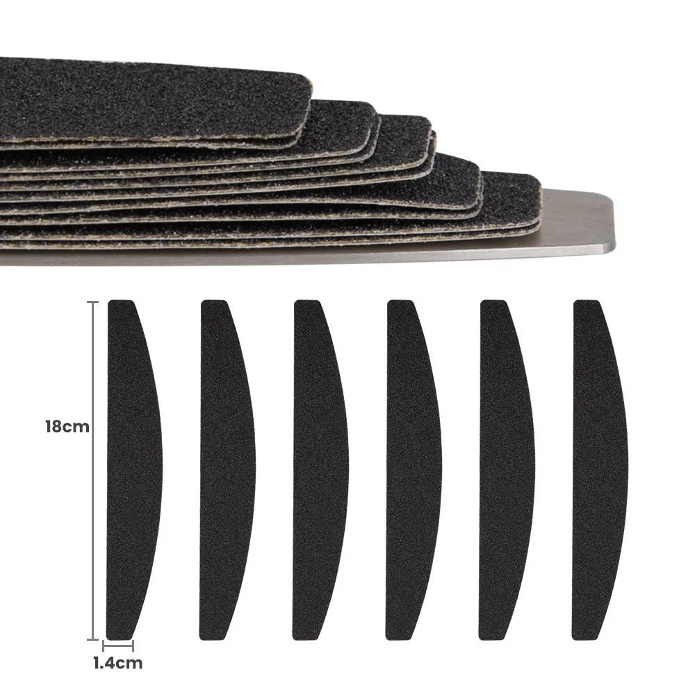 Набор пилок и буферов для ногтей из нержавеющей стали 10 шт. | Красота здоровье