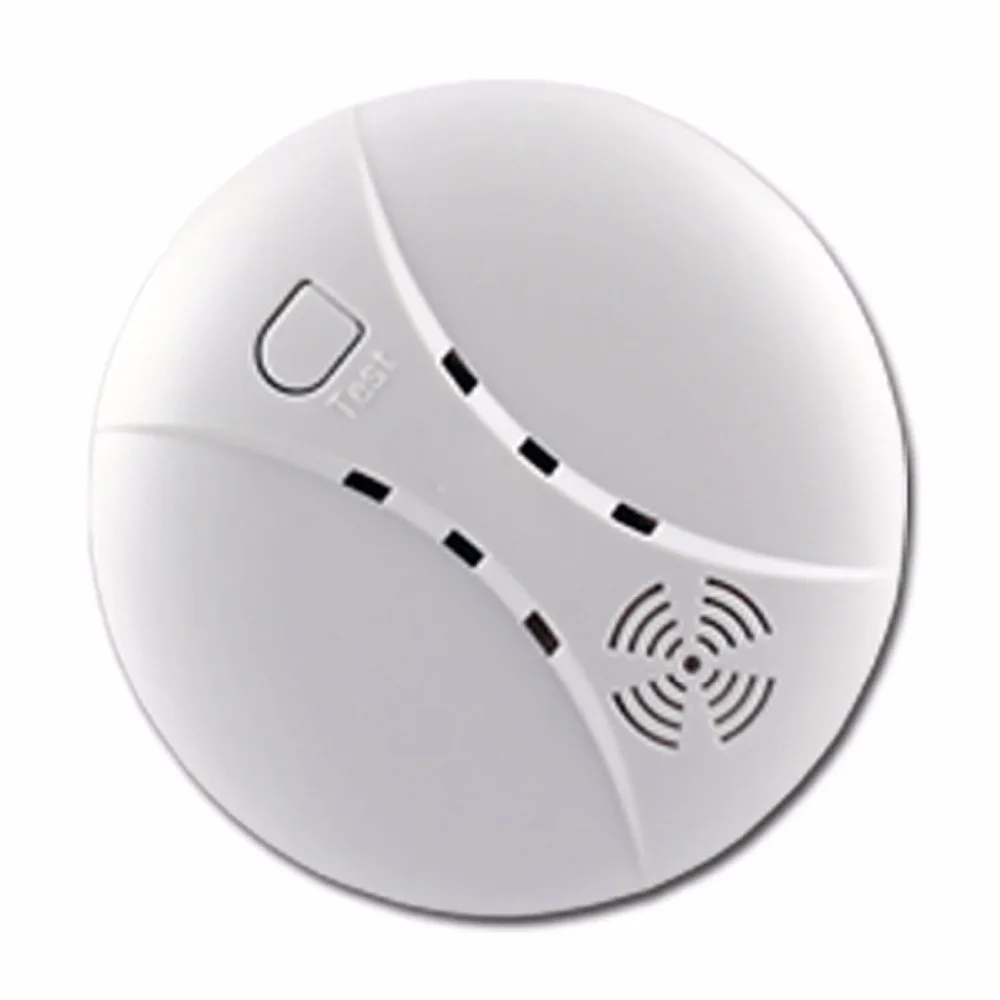 

YobangSecurity Battery Powered 433MHz Wireless Smoke Fire Sensor Detector Alarm for Alarm System
