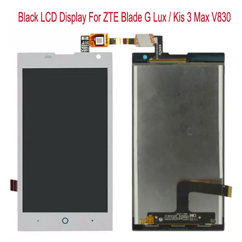 ЖК дисплей для zte Blade G Lux/Kis 3 Max V830 V830W кодирующий преобразователь сенсорного экрана