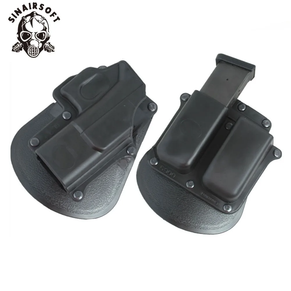 Кобура SINAIRSOFT + журнал для GLOCK 17 25 26 27 28 31 32 33 43 кобура пистолета Glock магазина чехол