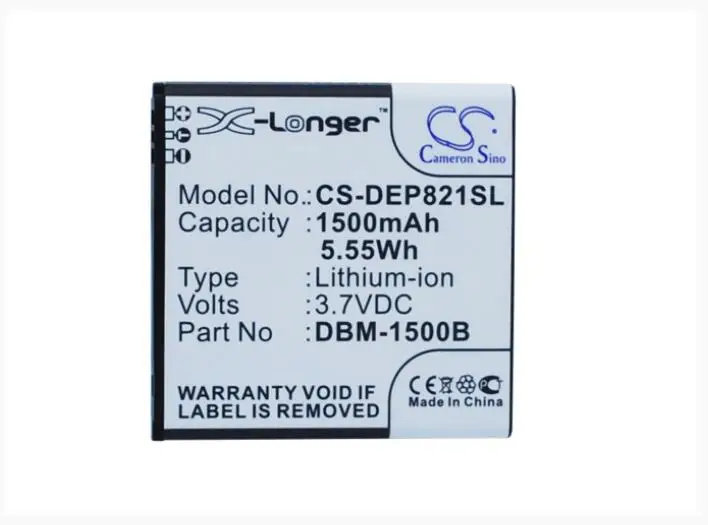 Cameron Sino 1500mah battery for DORO Liberto 820 mini DBM-1500B Mobile SmartPhone Battery | Мобильные телефоны и