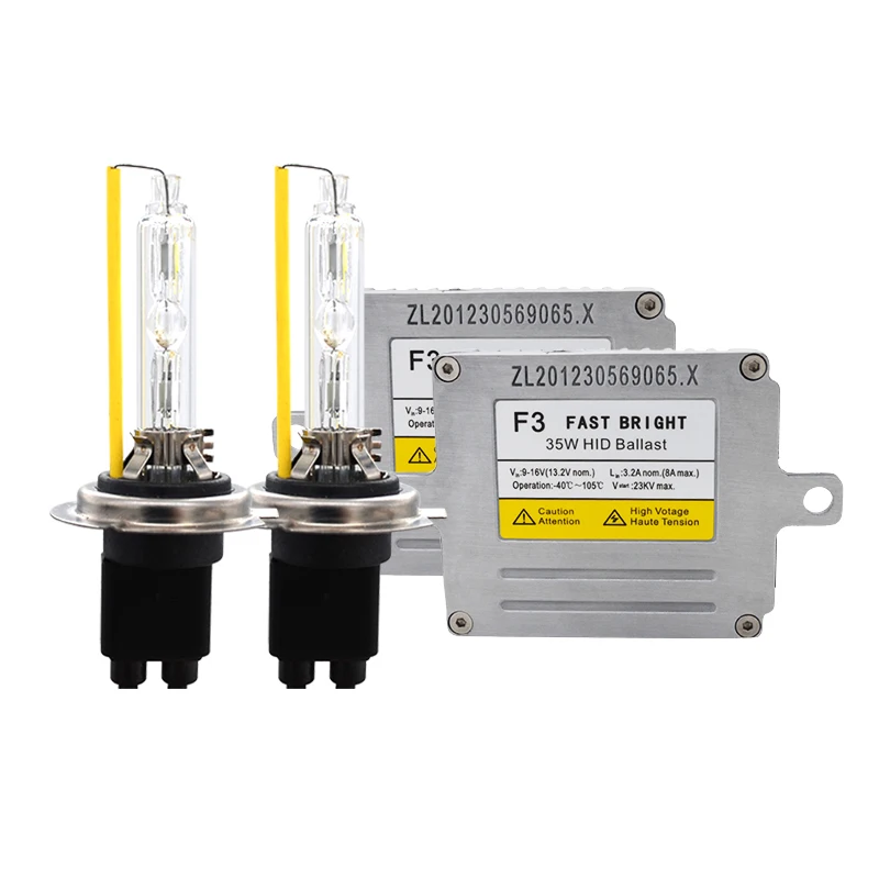SKYJOYCE 35 Вт DLT F3 ксеноновый балласт HID H1 H11 9005 9006 D2H H7 Heartray Bulb 4500K 5500K 6500 Fast Bright 35W