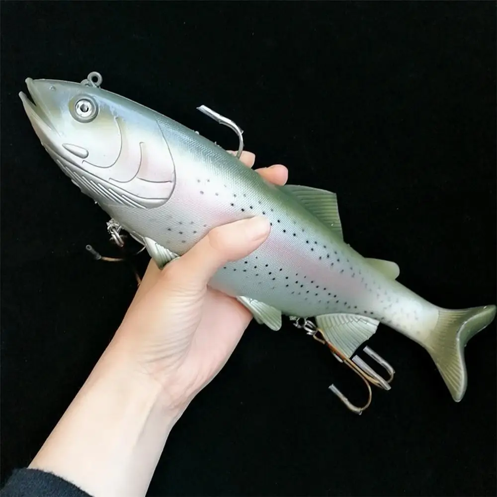 P big fish lure 300 Swolfy 1 шт., 30 см, для морской рыбалки, большой размер, симулировать, мягкие приманки для рыбалки, искусственные приманки - Цвет: P big fish lure 300