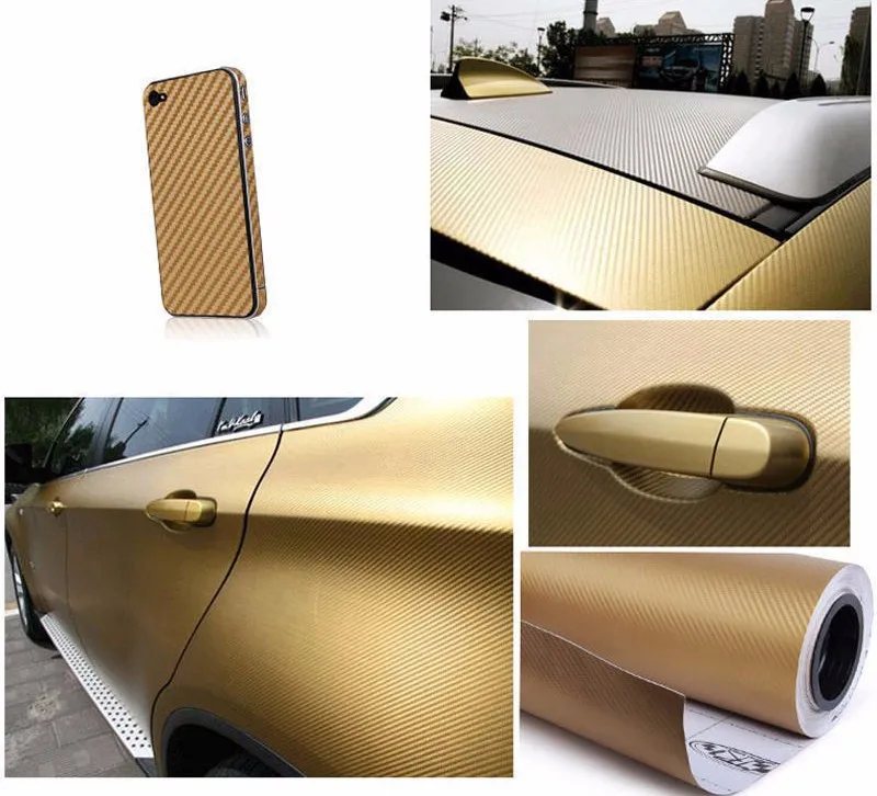 Виниловая 3D пленка для кузова автомобиля 30 см x 127 стикеры и наклейки Стайлинг