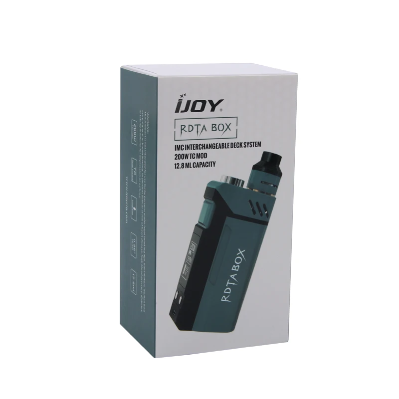 Оригинальный распылитель для электронной сигареты IJOY окно 200 W 12 8 мл Танк Большой