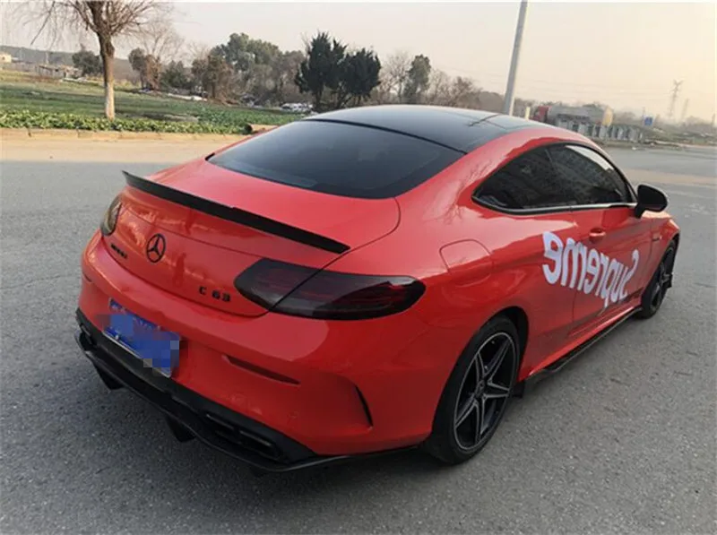 Спойлер из углеродного волокна для Mercedes-Benz C Class Coupe W205 C205 2015-2019 высококачественные
