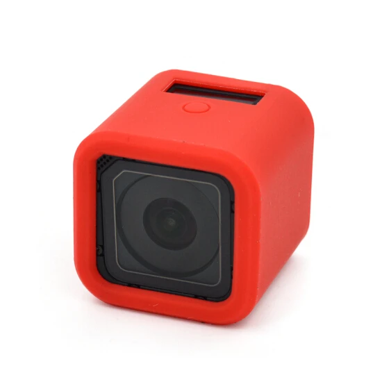 Мягкая сумка для GoPro Hero 4/5 Session защитный силиконовый чехол защитная рамка для Go Pro Hero 5/4 Session аксессуары для камеры - Цвет: red