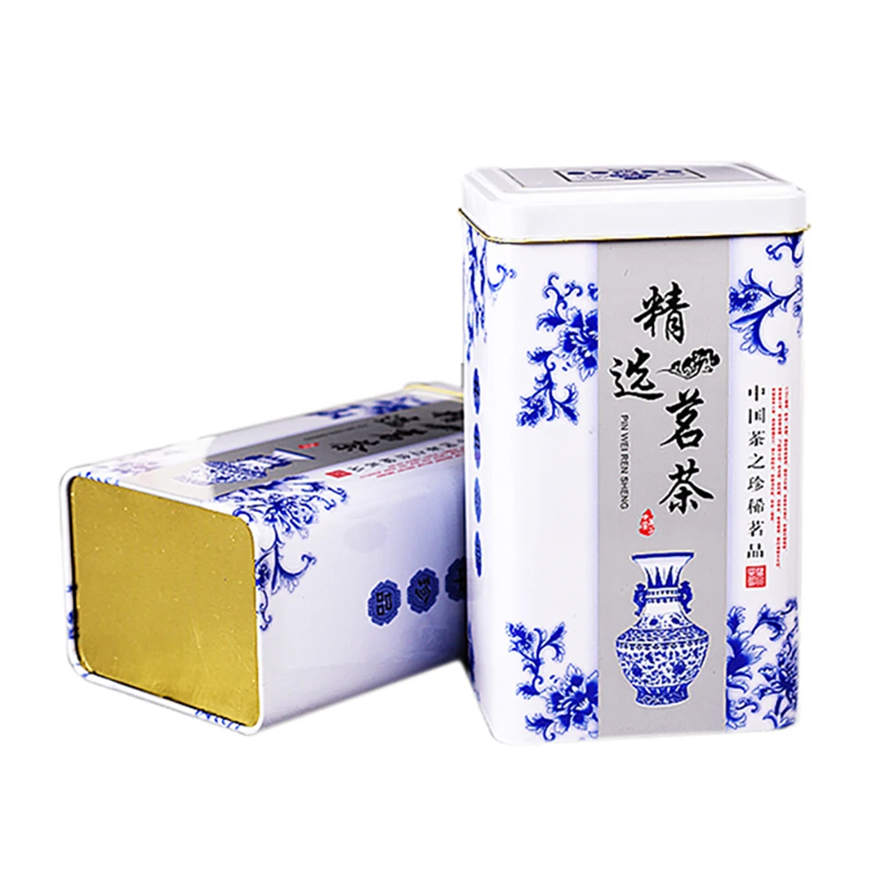 Xin Jia Yi Packaging банка с китайским чаем Box металлические прямоугольные контейнеры для