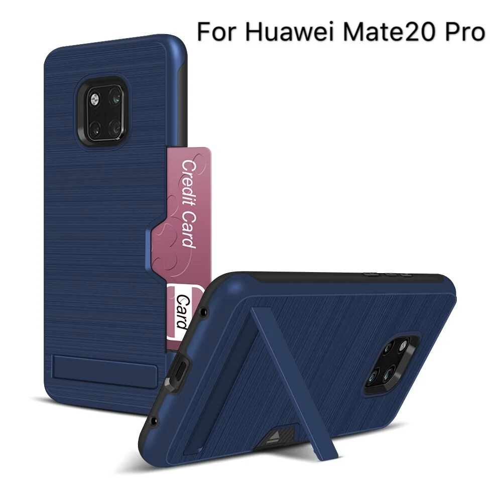 Fundas Luxury Cover Phone For Huawei Mate 20 Case Protect Anti fall Pro with card Pocket Capa |