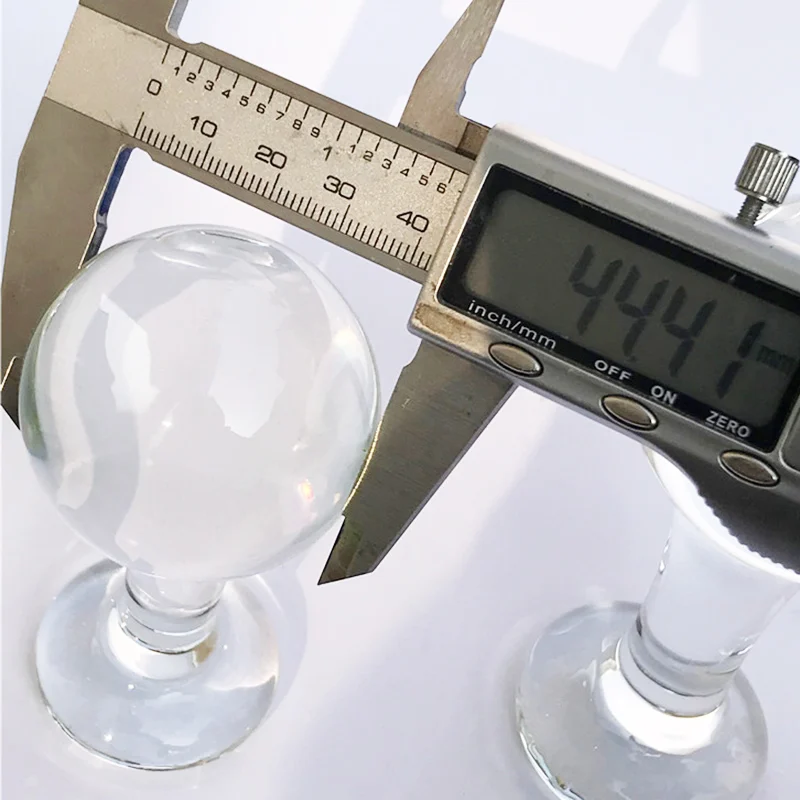 2019 3 размера на выбор анальные игрушки Большой Штекер ягодицы стекло секс-вилка