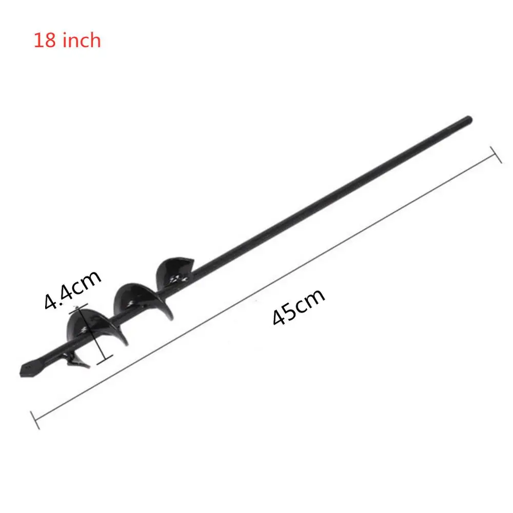 18 inch " 10" 1" дрель привод мощность садовый Бур земляной плантатор сверло столб инструмент отверстие экскаватор - Цвет: 18 inch