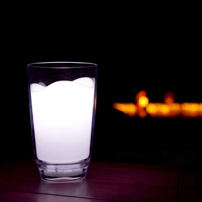Новый ABS стакана молока светодиодные лампы Творческий Рождественский подарок
