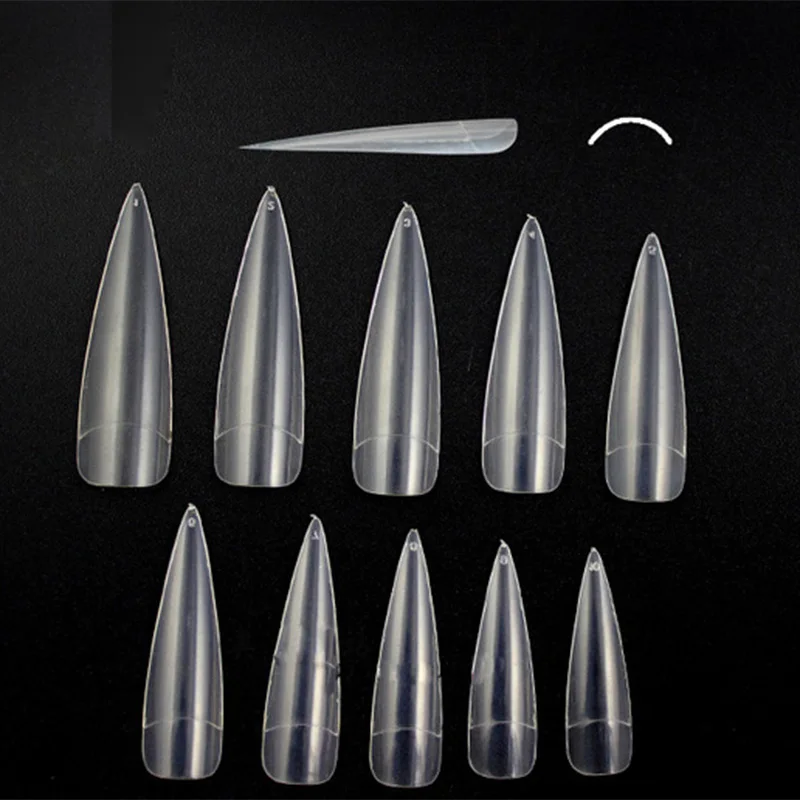 ИСКУССТВЕННЫЙ маникюрный Маникюр для кончиков ногтей прозрачный натуральный