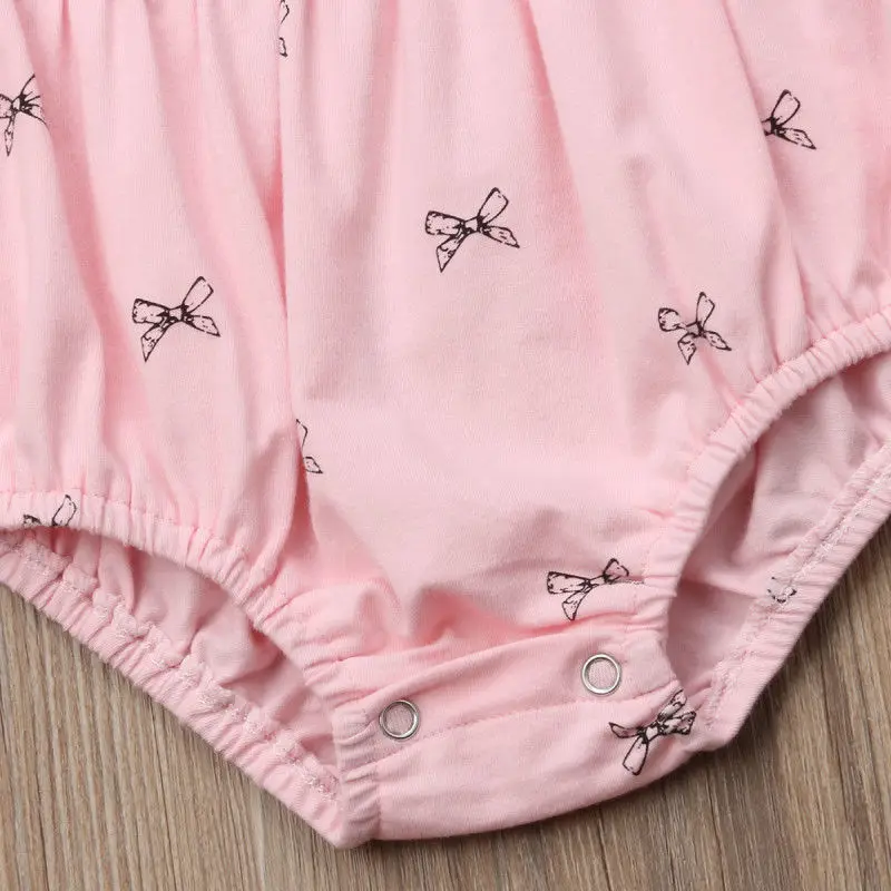 

Pudcoco Newborn Toddler Baby Girl Bodysuit Long Sleeve Ruffle Bodysuit Jumpsuit Cute Cotton Kids Outfits Clothes