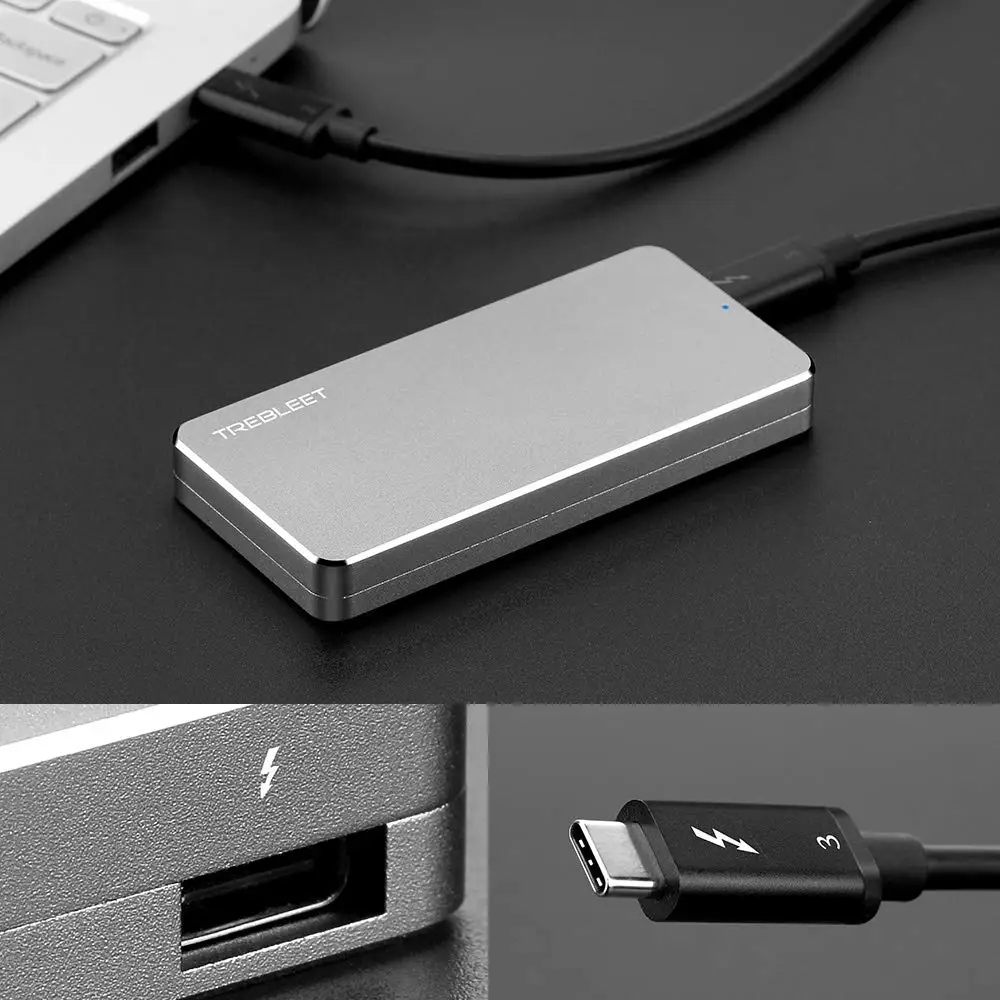Корпус SSD Thunderbolt 3, чехол для жесткого диска Thunderbolt3 для NVME M.2 2280