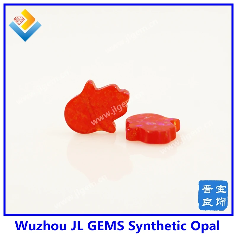 (5 шт./лот) оптовая продажа Необычные синтетические гранат опал op47 11*13 мм Шармы в