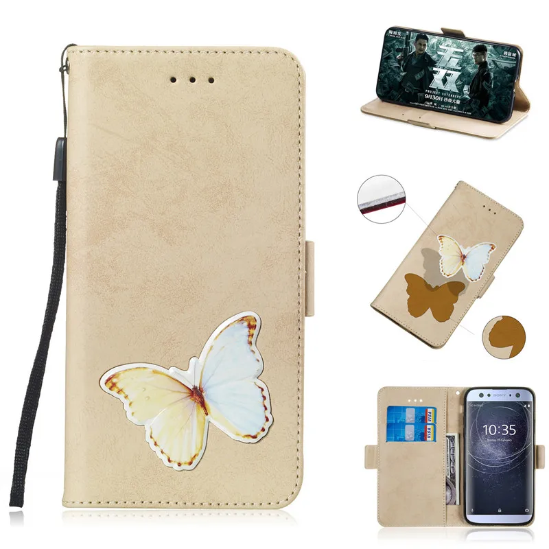 Для Sony Xperia XA2 Ultra Case Cover 6 0 &quotОбложка на заднюю панель из искусственной кожи чехол