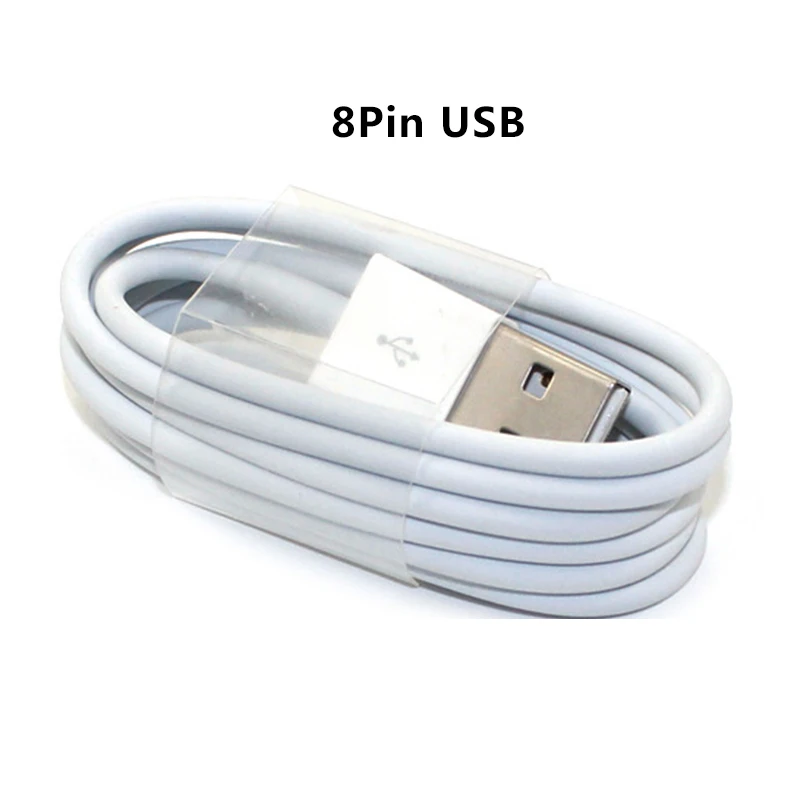 3 порта быстрая зарядка 3,0 USB зарядное устройство адаптер питания для iPhone/iPad/samsung/Xiaomi/LG/htc мобильных телефонов QC3.0 быстрое зарядное устройство для путешествий - Тип штекера: 8Pin Cable 1m