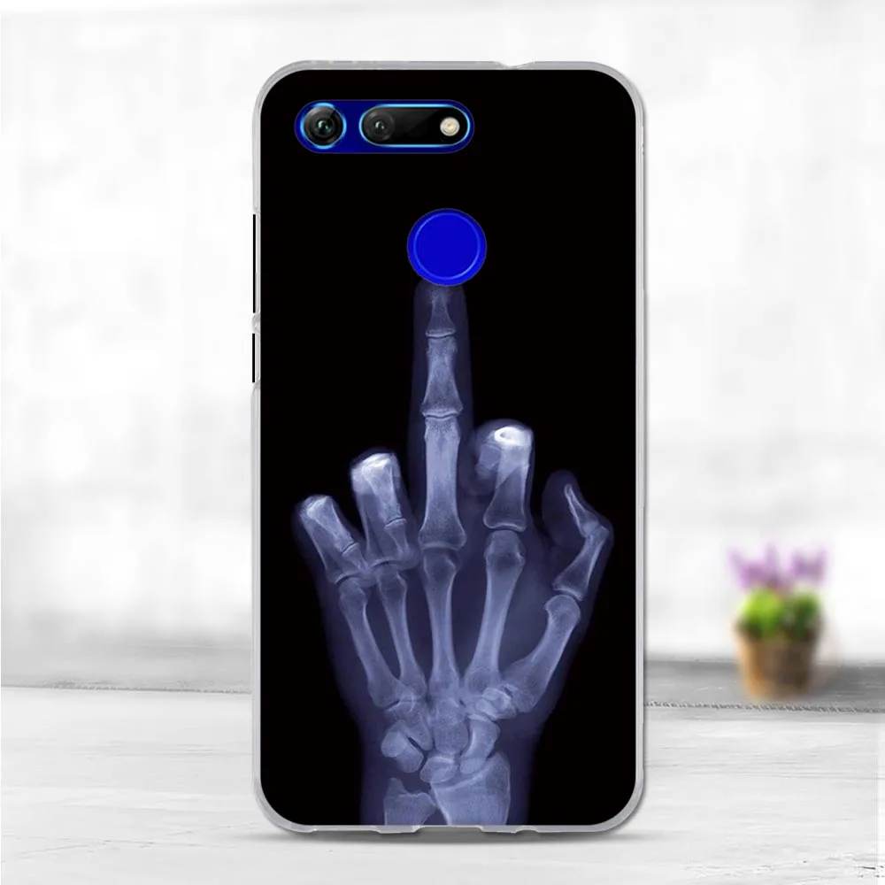 19 Чехол для Honor V20, чехол для huawei Honor View 20, мягкий силиконовый чехол, TPU, задняя крышка для huawei Honor V20, защитный чехол для телефона, Funda - Цвет: 19