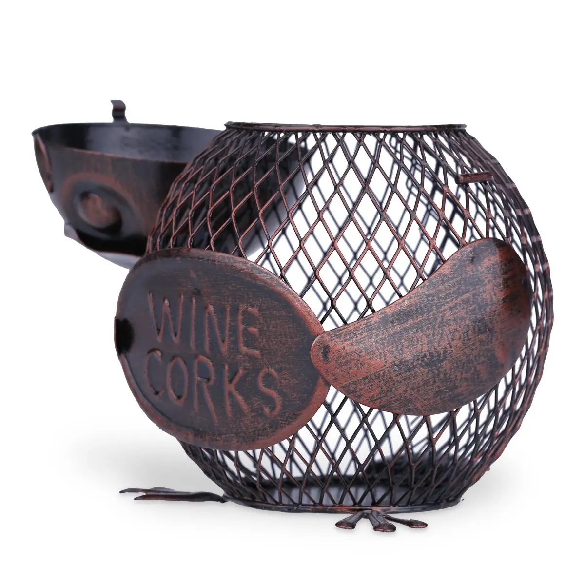 Винная стойка Tooarts в виде совы сетчатый креативный держатель для винных бутылок