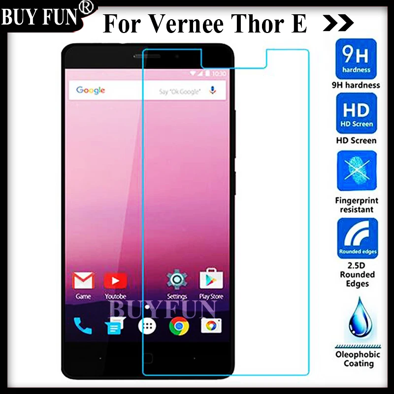 Для Vernee Thor E защита для экрана из закаленного стекла 4G 5 0 &quotЗащитная пленка