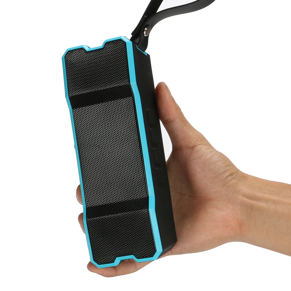 IPX6 Водонепроницаемый Bluetooth динамик открытый портативный беспроводной динамик с усиленным басом двойной 5 Вт драйверы/4500 мАч/60 часов воспроизведения