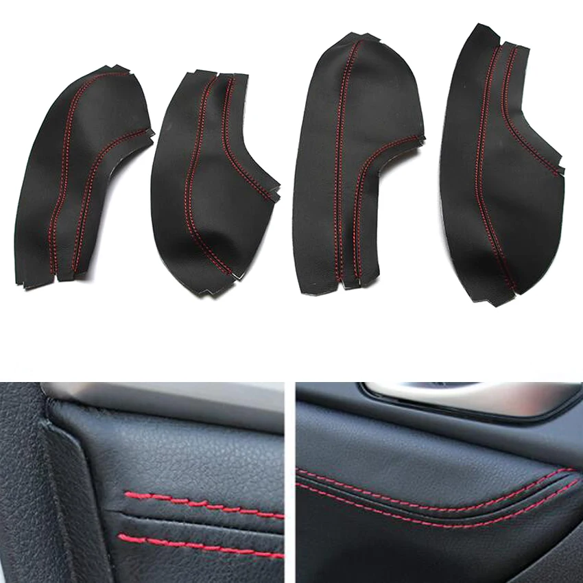 Обложка для подлокотника автомобильной двери Honda Civic Sedan 10 16 17 чехлы защиты от