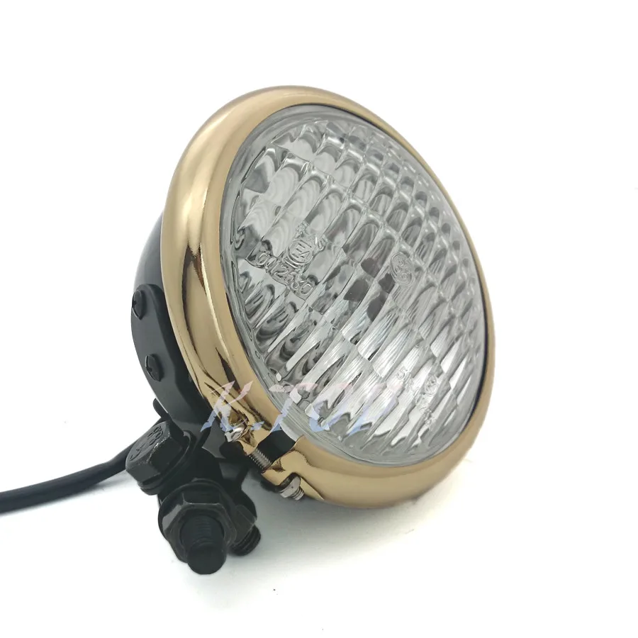 ZORBYZ мотоциклетная медная накладка с покрытием передняя фара для Harley Sportster Bobber