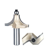 huhao 1pcs 12 shank beading router bits for wood tungsten carbide beading bit double edging router bit woodworking tools