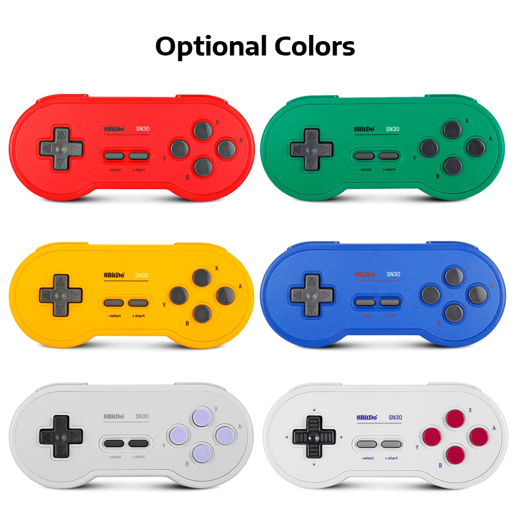 8 битдо SN30 Pro/SN30 беспроводной Bluetooth игровой контроллер радуга цвет поддержка Nintendo