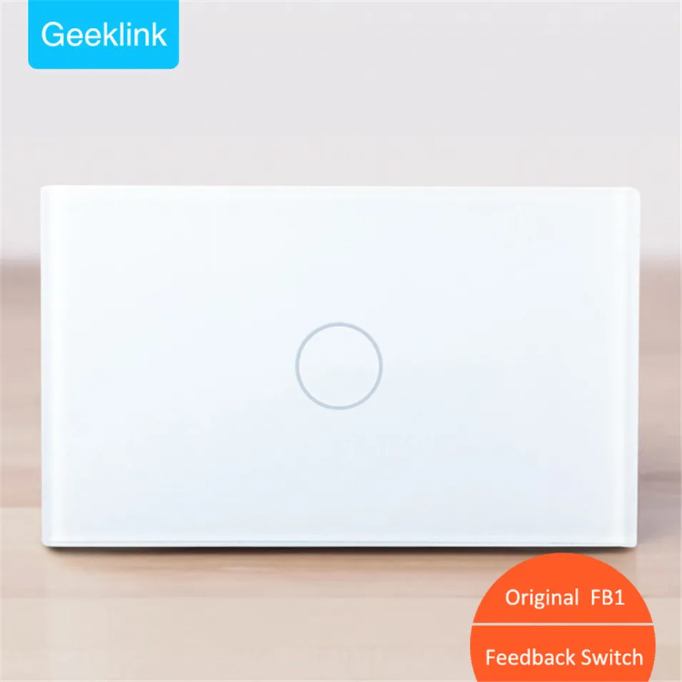 Geeklink US Новое поступление 1 2 3 банды умный дом отзывы переключатели радиочастотный