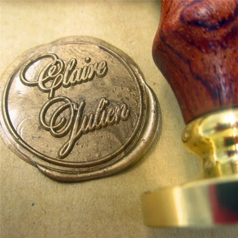 DIY двойной буква инициалы по индивидуальному заказу с возможностью нанесения