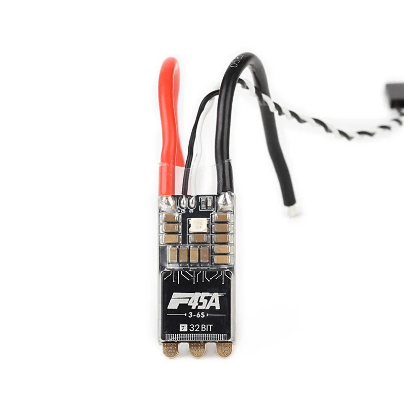 Т Мотор F45A V2 45A 3 6S BLHeli_32 Dshot1200 ESC для радиоуправляемого дрона FPV Racing Multi Rotor|Детали и