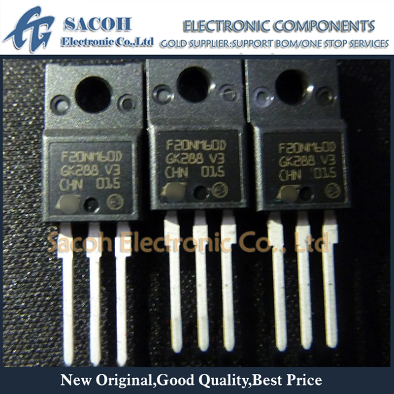 Бесплатная доставка 10 шт. MOSFET STF20NM60D F20NM60D или STF20NM50D F20NM50D с быстроразъемным диодом