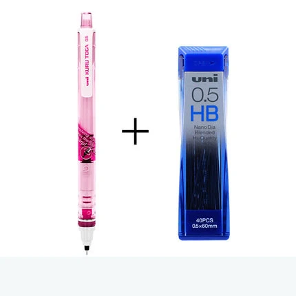 Япония UNI механические Pencil1 шт./партия 0,5 мм свинцовый вращающийся эскиз ежедневных принадлежностей для письма M5-450T канцелярские принадлежности для студентов - Цвет: Светло-серый