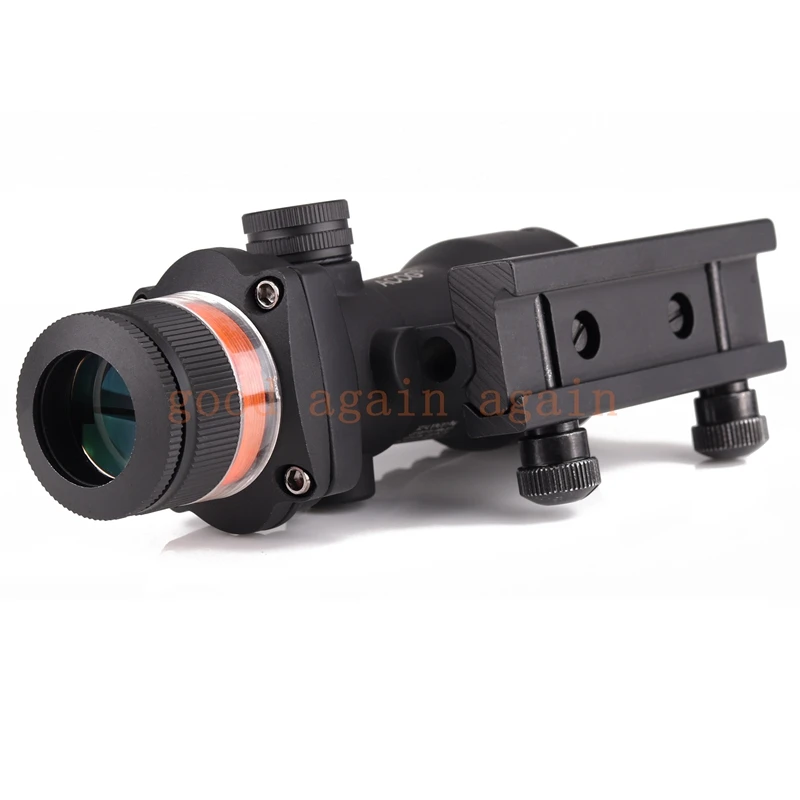 Тактический acog Стиль 4x32 прицел красный оптический волокно acog Стиль Охота стрельба